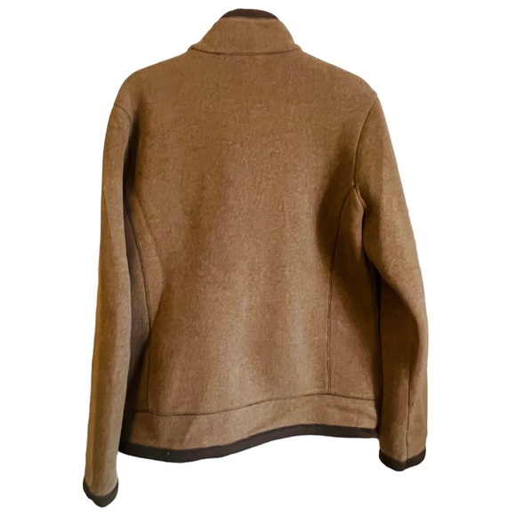 DISEGNA Italy Brown Wool Mix Zip Up Jacket size L - Picture 5 of 9